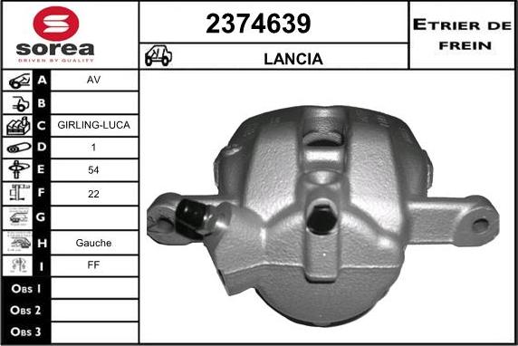 EAI 2374639 - Тормозной суппорт autodnr.net