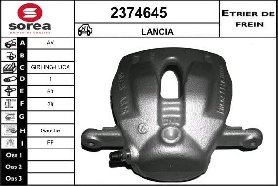 EAI 2374645 - Тормозной суппорт autodnr.net