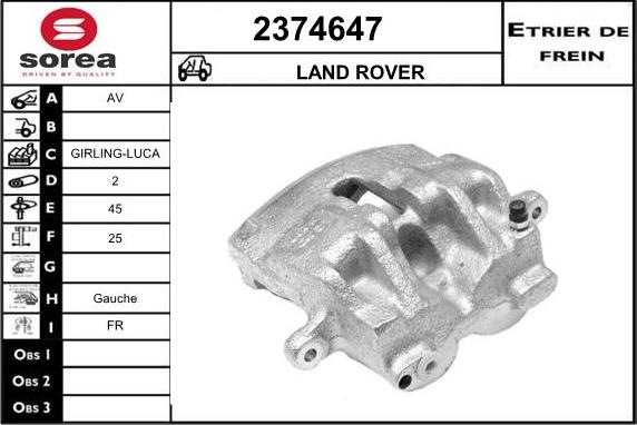 EAI 2374647 - Тормозной суппорт autodnr.net