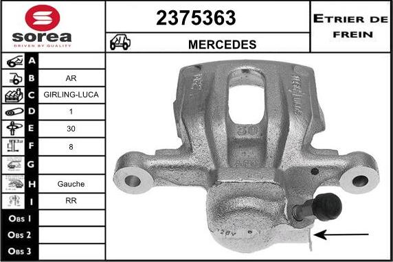 EAI 2375363 - Тормозной суппорт autodnr.net