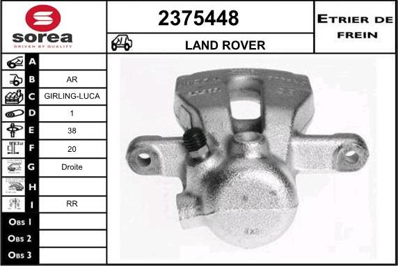 EAI 2375448 - Тормозной суппорт autodnr.net