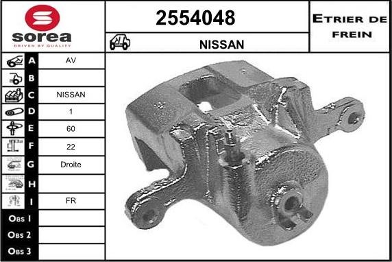 EAI 2554048 - Тормозной суппорт autodnr.net