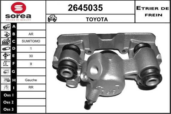 EAI 2645035 - Тормозной суппорт autodnr.net