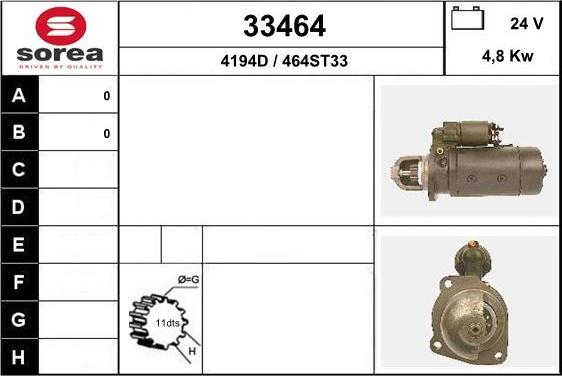 EAI 33464 - Стартер autodnr.net