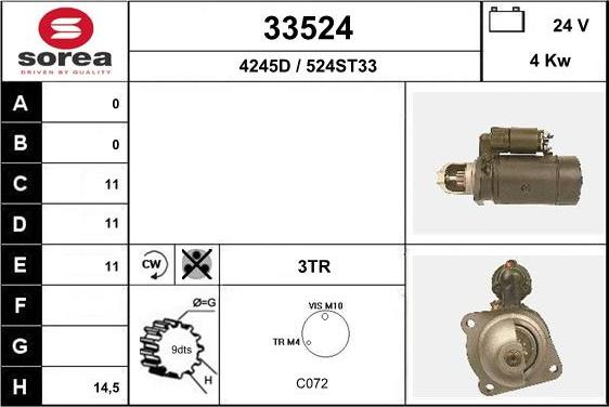 EAI 33524 - Стартер autodnr.net