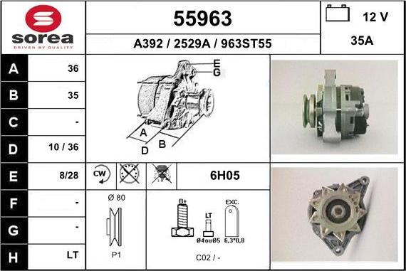 EAI 55963 - Генератор autocars.com.ua