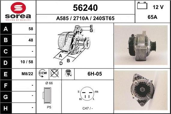 EAI 56240 - Генератор autodnr.net