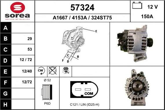 EAI 57324 - Генератор avtokuzovplus.com.ua