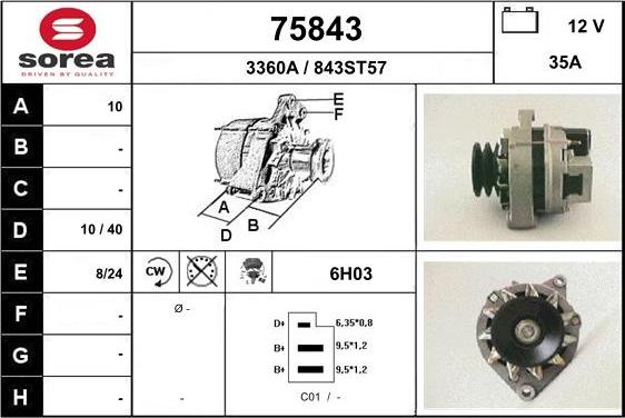 EAI 75843 - Генератор avtokuzovplus.com.ua