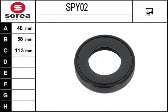 EAI SPY02 - Ущільнене кільце, ступінчаста коробка передач autocars.com.ua