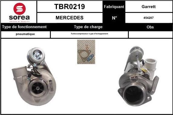 EAI TBR0219 - Турбина, компрессор autodnr.net
