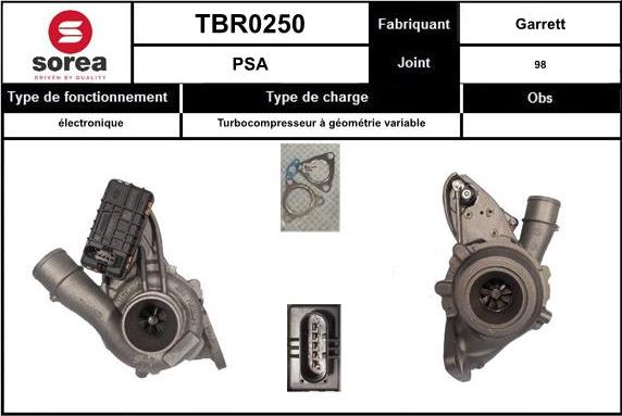 EAI TBR0250 - Турбина, компрессор autodnr.net