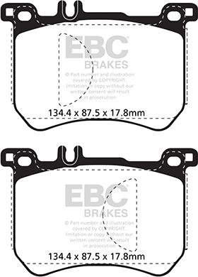 Mercedes-Benz N0084200120 - Гальмівні колодки, дискові гальма autocars.com.ua