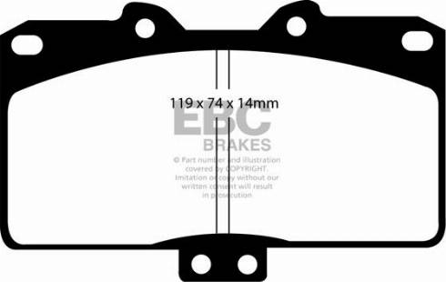 Herth+Buss Jakoparts J3605033 - Тормозные колодки, дисковые, комплект autodnr.net