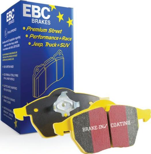 EBC Brakes DP41110R - Гальмівні колодки, дискові гальма autocars.com.ua