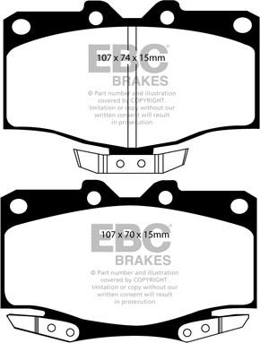 Japanparts JPA256 - Гальмівні колодки, дискові гальма autocars.com.ua