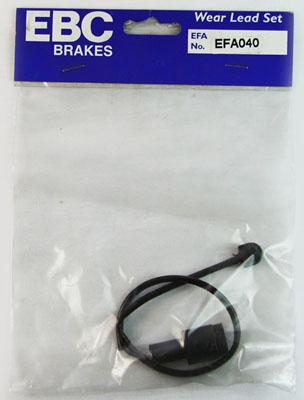 EBC Brakes EFA040 - Покажчик зносу, накладка гальмівної колодки autocars.com.ua