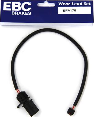 EBC Brakes EFA176 - Покажчик зносу, накладка гальмівної колодки autocars.com.ua