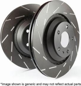 EBC Brakes USR7268 - Гальмівний диск autocars.com.ua