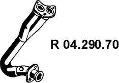 Eberspächer 04.290.70 - Труба выхлопного газа avtokuzovplus.com.ua