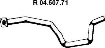 Eberspächer 04.507.71 - Труба выхлопного газа avtokuzovplus.com.ua
