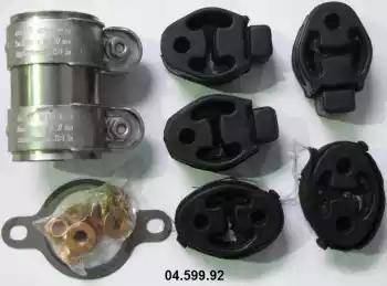 Eberspächer 04.599.92 - Монтажний комплект, система випуску autocars.com.ua