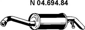 Eberspächer 04.694.84 - Глушитель выхлопных газов, конечный avtokuzovplus.com.ua