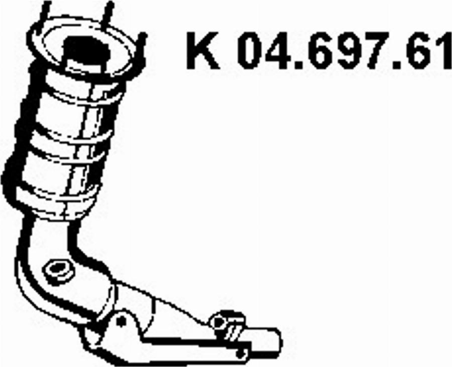 Eberspächer 04.697.61 - Гайка autocars.com.ua