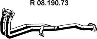Eberspächer 08.190.73 - Труба выхлопного газа avtokuzovplus.com.ua