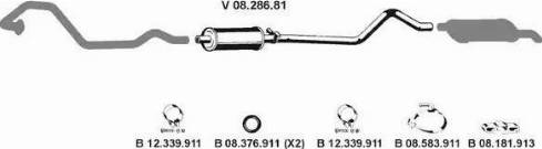 Eberspächer 082079 - Система випуску ОГ autocars.com.ua