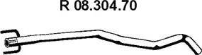 Eberspächer 08.304.70 - Труба выхлопного газа avtokuzovplus.com.ua