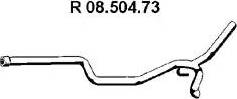 Eberspächer 08.504.73 - Труба выхлопного газа avtokuzovplus.com.ua