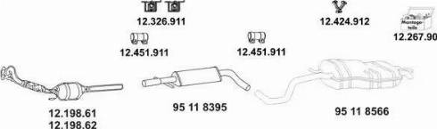 Eberspächer 12_002 - Система випуску ОГ autocars.com.ua