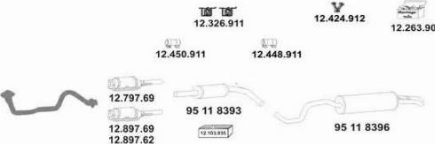 Eberspächer 12_014 - Система випуску ОГ autocars.com.ua