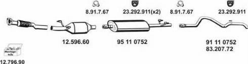 Eberspächer 12_015_1 - Система выпуска ОГ avtokuzovplus.com.ua