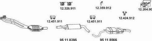 Eberspächer 12_10002 - Система випуску ОГ autocars.com.ua