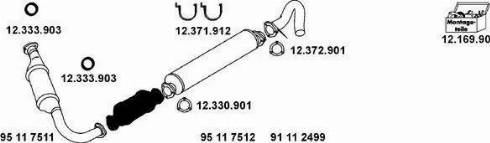 Eberspächer 12_1171 - Система випуску ОГ autocars.com.ua