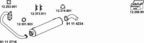 Eberspächer 12_1179 - Система випуску ОГ autocars.com.ua
