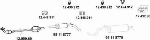 Eberspächer 12_1281 - Система випуску ОГ autocars.com.ua