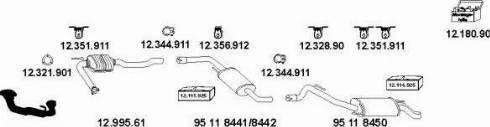 Eberspächer 12_1348 - Система випуску ОГ autocars.com.ua