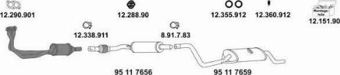 Eberspächer 12_136 - Система випуску ОГ autocars.com.ua