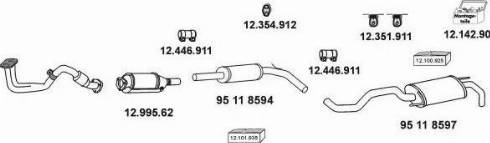 Eberspächer 12_1502 - Система випуску ОГ autocars.com.ua
