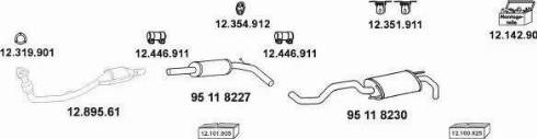 Eberspächer 12_146 - Система випуску ОГ autocars.com.ua