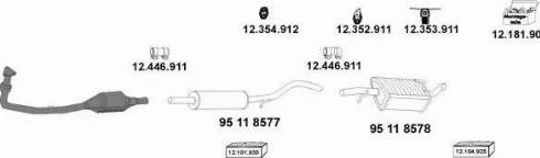 Eberspächer 12_24 - Система випуску ОГ autocars.com.ua