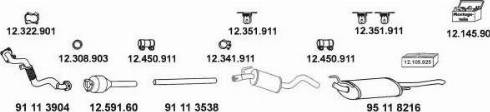 Eberspächer 12_426 - Система випуску ОГ autocars.com.ua