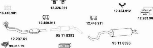 Eberspächer 12_441 - Система випуску ОГ autocars.com.ua