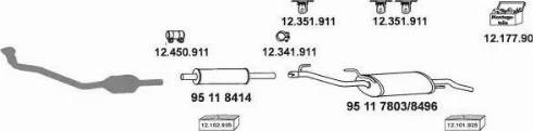 Eberspächer 12_549 - Система випуску ОГ autocars.com.ua