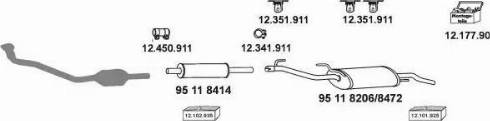 Eberspächer 12_691 - Система випуску ОГ autocars.com.ua