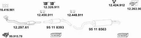 Eberspächer 12_734 - Система випуску ОГ autocars.com.ua