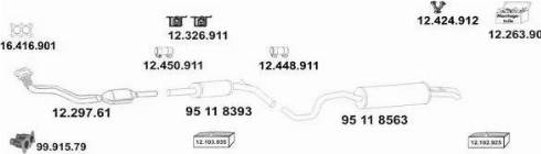 Eberspächer 12_736 - Система випуску ОГ autocars.com.ua